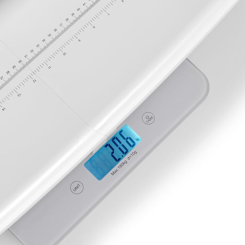 Joyofcife Baby Scale MAX 400lbs,Multifunctional Baby Weight Scale for Toddler, Children, Pet, Adult, Dogs Cats Weight Scale with Auto-Off,26.5-inch Height Measurement,3 Units,LED Screen - Image 5